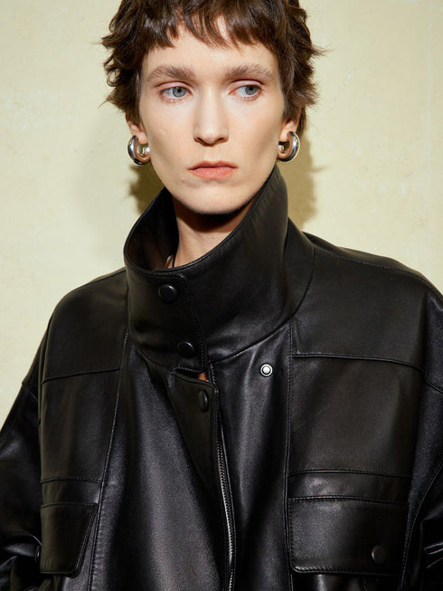 Fayro Bold Lambskin Jacket